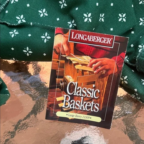 Longaberger Classic large berry Baskets Set - red blue and Green - Picture 5 of 14